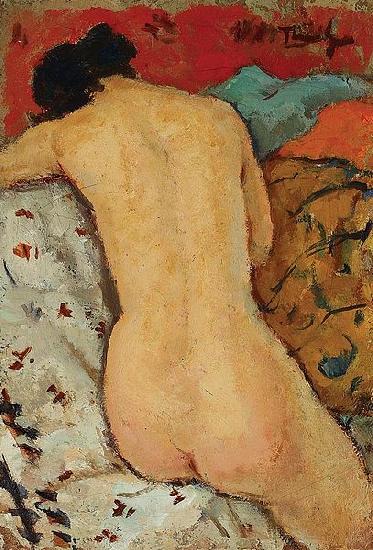 Nicolae Tonitza Naked Sweden oil painting art